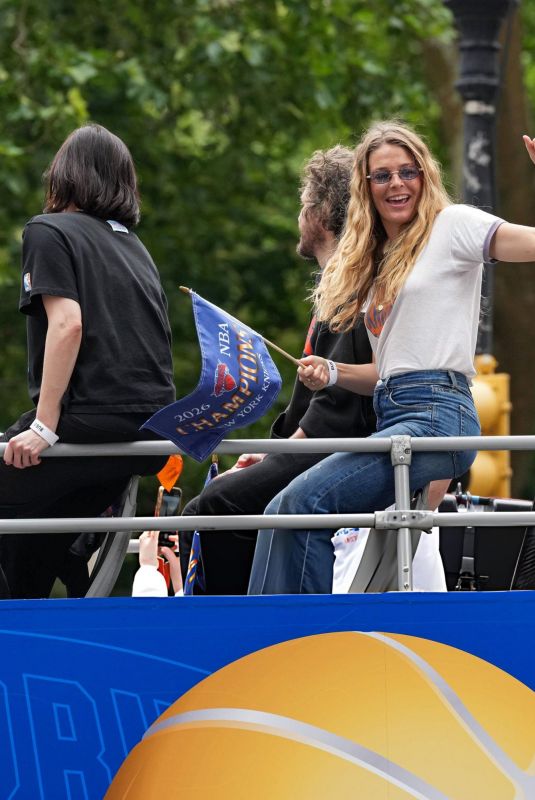 MAGGIE ROGERS at New York Knicks 2026 Championship Parade in New York 06/18/2026