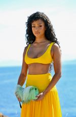 MANON BANNERMAN at Le Bonheur By Jacquemus Photocall in Corsica 06/29/2026