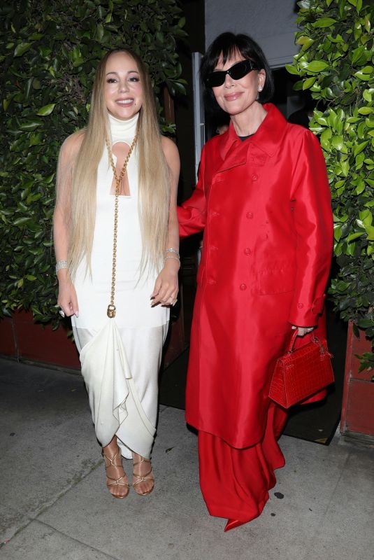 MARIAH CAREY and KRIS JENNER Out for Dinner at Giorgio Baldi in Santa Monica 05/31/2026