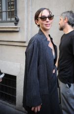 MATILDA DE ANGELIS Arrives at Giorgio Armani Fashion Show at MFW in Milan 06/22/2026