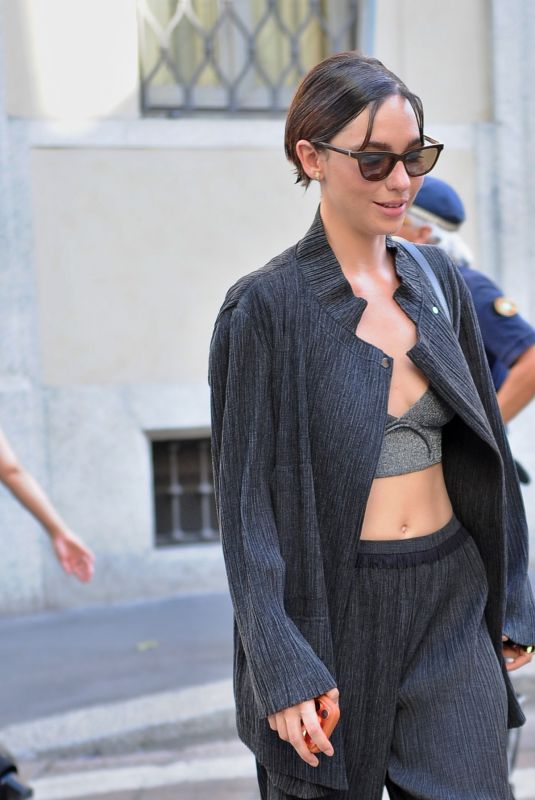 MATILDA DE ANGELIS Arrives at Giorgio Armani Fashion Show at MFW in Milan 06/22/2026