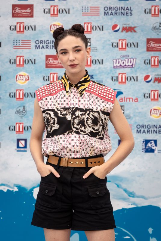 MATILDA DE ANGELIS at Giffoni Film Festival in Giffoni Valle Piana 07/23/2018