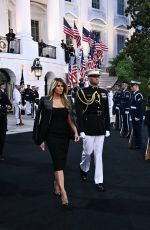 MELANIA and Donald TRUMP Arrives at UFC Freedom 250 Event in Washington, DC 04/14/2026