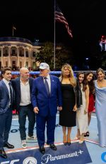 MELANIA and Donald TRUMP Arrives at UFC Freedom 250 Event in Washington, DC 04/14/2026