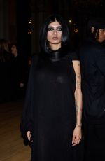 MIA KHALIFA at Yohji Yamamoto Womenswear Fall/Winter 2026-2027 Show at Paris Fashion Week 03/06/2026