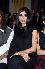 MIA KHALIFA at Yohji Yamamoto Womenswear Fall/Winter 2026-2027 Show at Paris Fashion Week 03/06/2026