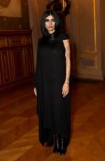 MIA KHALIFA at Yohji Yamamoto Womenswear Fall/Winter 2026-2027 Show at Paris Fashion Week 03/06/2026