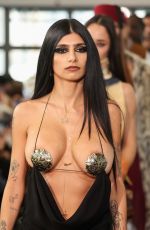 MIA KHALIFA Walks Runway at Trashy Clothing Womenswear Fall/Winter 2026-2027 Presentation at Paris Fashion Week 03/06/2026