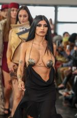 MIA KHALIFA Walks Runway at Trashy Clothing Womenswear Fall/Winter 2026-2027 Presentation at Paris Fashion Week 03/06/2026
