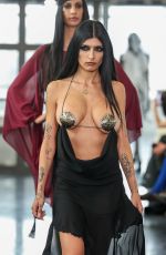 MIA KHALIFA Walks Runway at Trashy Clothing Womenswear Fall/Winter 2026-2027 Presentation at Paris Fashion Week 03/06/2026