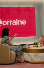 MICHELLE HEATIN at Lorraine TV Show in London 06/08/2026