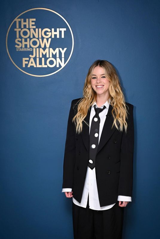 MILLY ALCOCK at Tonight Show Starring Jimmy Fallon in New York 06/23/2026
