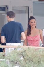 MIRANDA KERR Miranda at a Party for Snapchat at Lion