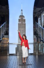MOMONA TAMADA Visits Empire State Building Ahead of Season 2 Premiere of Avatar: The Last Airbender in New York City 06/15/2026