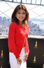 MOMONA TAMADA Visits Empire State Building Ahead of Season 2 Premiere of Avatar: The Last Airbender in New York City 06/15/2026