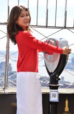 MOMONA TAMADA Visits Empire State Building Ahead of Season 2 Premiere of Avatar: The Last Airbender in New York City 06/15/2026