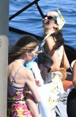 NINA DOBREV Out for Lunch with Friends at Amalfi Coast Restaurant in Nerano 06/20/2026