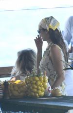 NINA DOBREV Out for Lunch with Friends at Amalfi Coast Restaurant in Nerano 06/20/2026