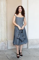 OLIVIA COOKE at Thom Browne Spring 2027 Menswear Collection at Palazzo Serbelloni in Milan 06/22/2026