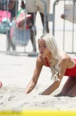 OLIVIA DUNNE Filming Baywatch in Los Angeles 06/03/2026
