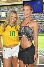 OLIVIA PONTON at 2026 FIFA World Cup Game Brazil vs Morocco in New York 06/13/2026