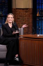 OLIVIA WILDE at Late Night with Seth Meyers in New York 06/15/2026
