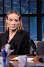 OLIVIA WILDE at Late Night with Seth Meyers in New York 06/15/2026