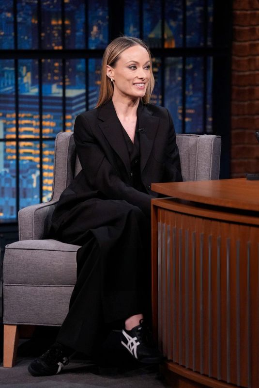 OLIVIA WILDE at Late Night with Seth Meyers in New York 06/15/2026