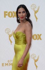 PADMA LAKSHMI at 67th Emmy Awards at Microsoft Theater in Los Angeles 09/20/2015
