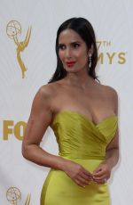 PADMA LAKSHMI at 67th Emmy Awards at Microsoft Theater in Los Angeles 09/20/2015