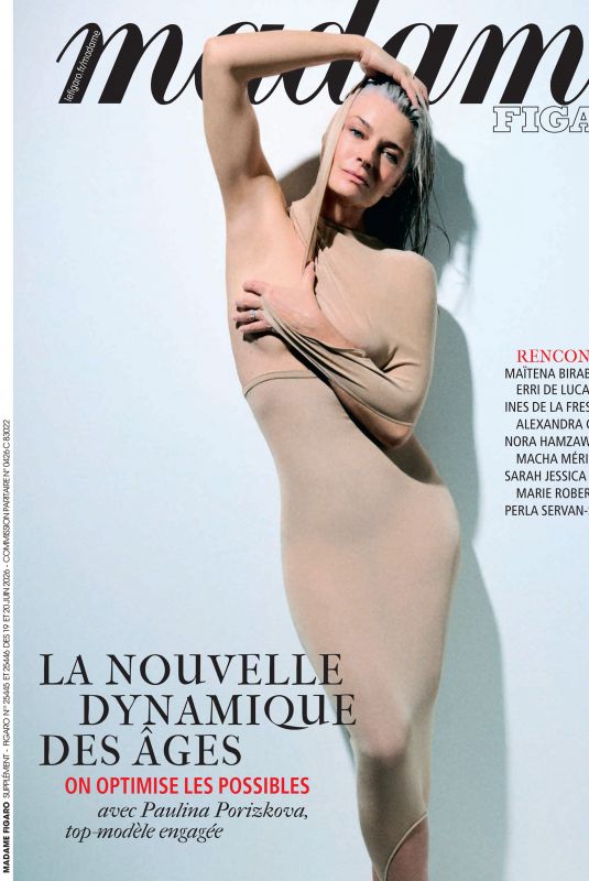 PAULINA PORIZKOVA in Madame Figaro France, June 2026