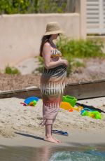 Pregnant ANNE HATHAWAY Out in Saint-Tropez, June 2026