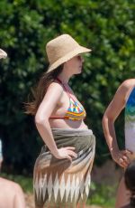 Pregnant ANNE HATHAWAY Out in Saint-Tropez, June 2026