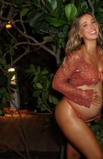 Pregnant KATIE AUSTIN at Sports Illustrated Swimsuit Runway Show in Miami Beach 05/30/2026
