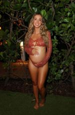 Pregnant KATIE AUSTIN at Sports Illustrated Swimsuit Runway Show in Miami Beach 05/30/2026