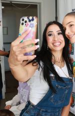 Pregnant OLIVIA CULPO at Best Buddies Pizza Making with Olivia Culpo at Seaside on the Pier in Santa Monica 06/02/2026