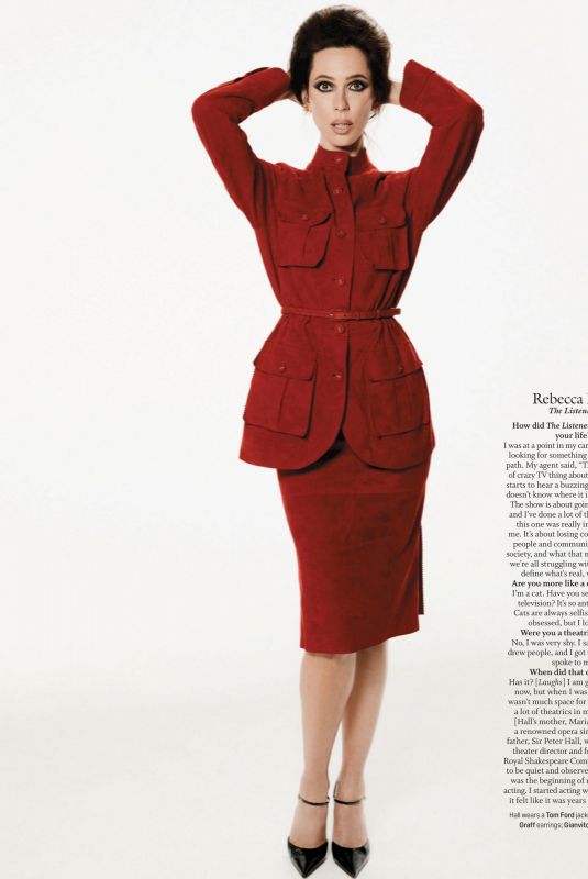 REBECCA HALL in W Magazine, Summer 2026