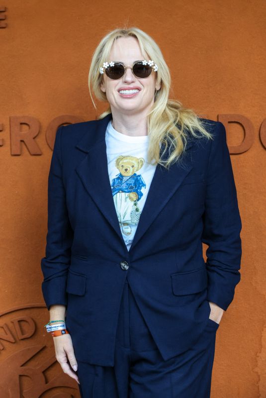 REBEL WILSON at 2026 French Open at Roland Garros in Paris 06/06/2026