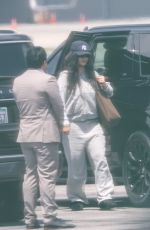 RIHANNA and A$AP Rocky Boarding a Private Jet Out of Los Angeles 06/18/2026