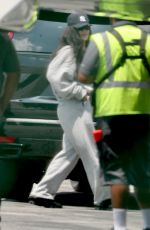 RIHANNA and A$AP Rocky Boarding a Private Jet Out of Los Angeles 06/18/2026