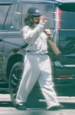 RIHANNA and A$AP Rocky Boarding a Private Jet Out of Los Angeles 06/18/2026