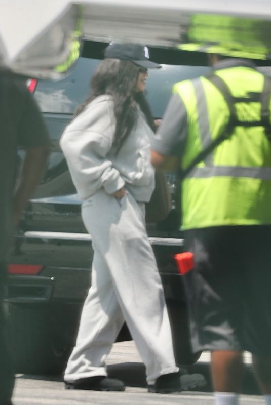 RIHANNA and A$AP Rocky Boarding a Private Jet Out of Los Angeles 06/18/2026