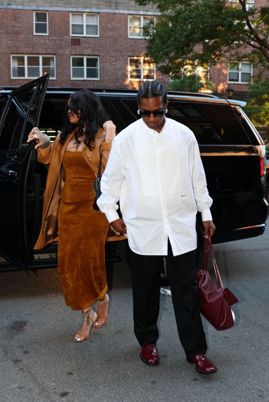 RIHANNA and A$ap Rocky Out for Dinner at The Greenwich Hotel in New York 06/09/2026