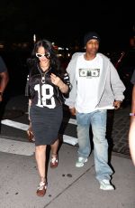RIHANNA and ASAP Rocky Night Out at Benvenuto Cafe in New York 06/07/2026