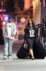 RIHANNA and ASAP Rocky Out and About in New York City Following Rocky