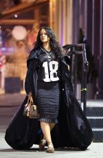 RIHANNA and ASAP Rocky Out and About in New York City Following Rocky