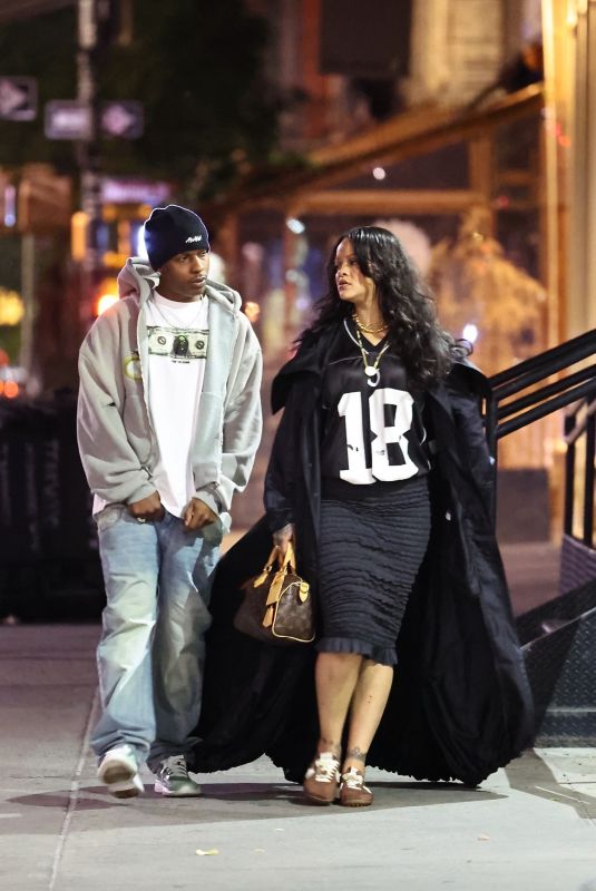 RIHANNA and ASAP Rocky Out and About in New York City Following Rocky’s Performance 06/07/2026