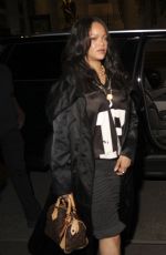 RIHANNA Arrives Back at Four Seasons Hotel in New York City 06/07/2026