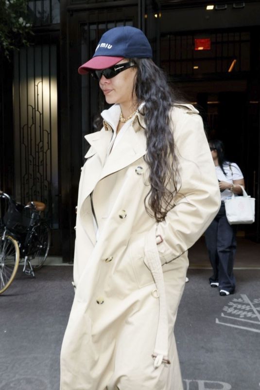 RIHANNA Leaves Four Seasons Hotel in New York City 05/31/2026