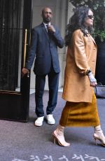 RIHANNA Leaves Four Seasons Hotel in New York City 06/09/2026